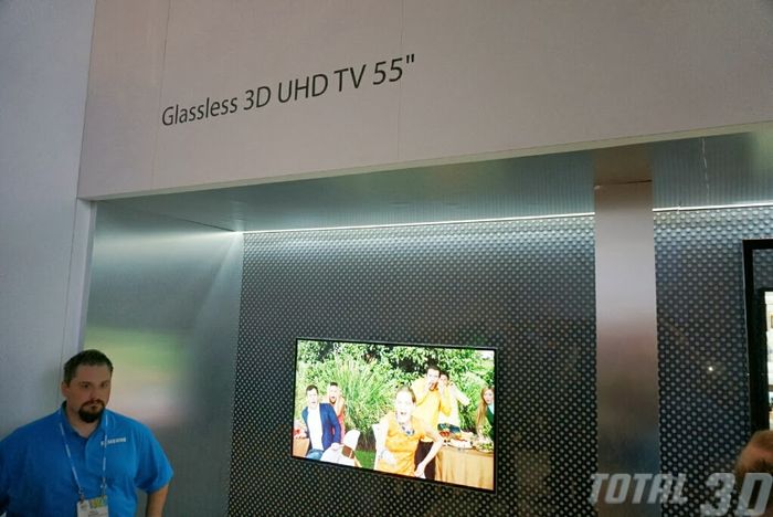 CES 2014: прототип безочкового 55" стерео 3D-ТВ от Samsung