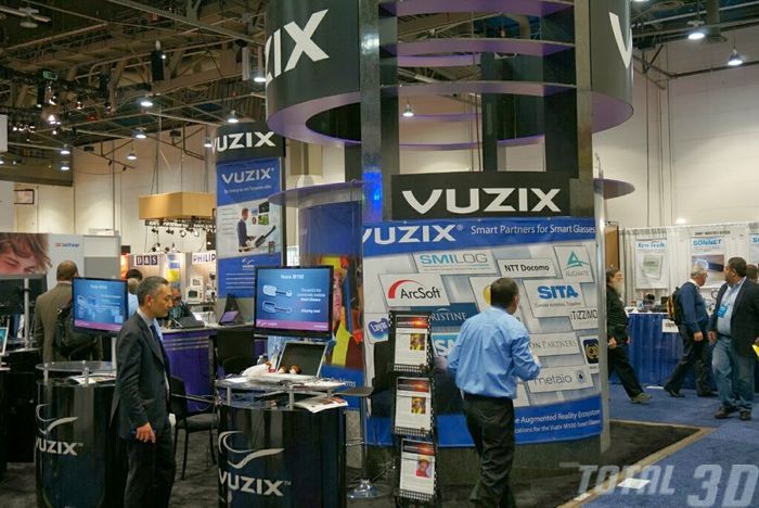 CES 2014: живые фото очков виртуальной реальности Vuzix M2000AR