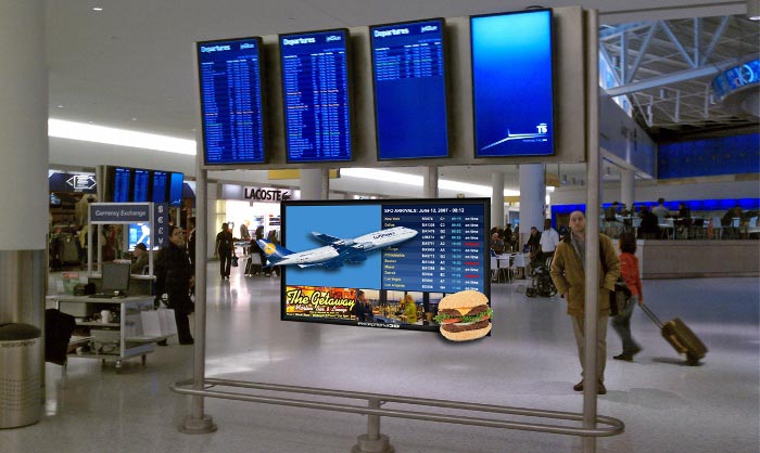  Лондонский аэропорт Хитроу оборудуют автостерео 3D-дисплеями Exceptional 3D