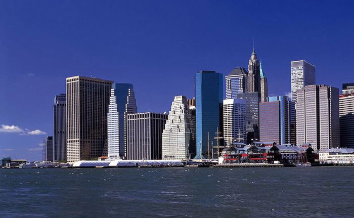 Небоскрёбы Манхеттена: виртуальная прогулка на YouTube 3D