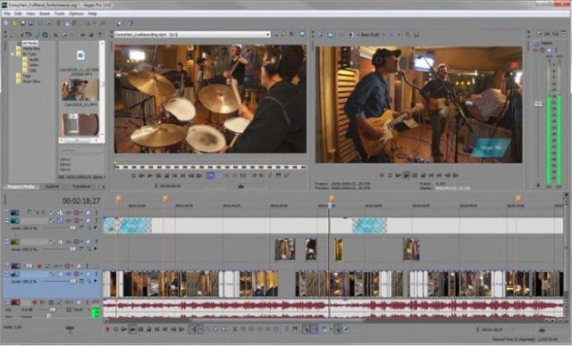 Sony Vegas Pro 13: больше возможностей для редактирования видео