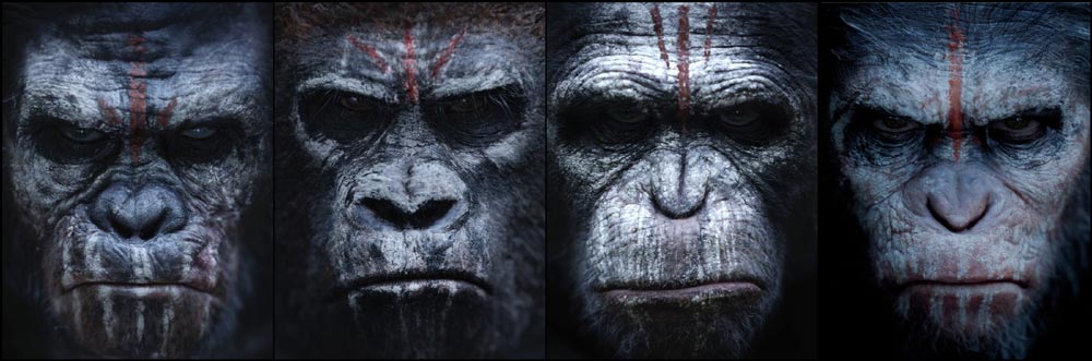 «Планета обезьян: Революция» (Dawn of the Planet of the Apes): новое видео и постер к 3D-экшену