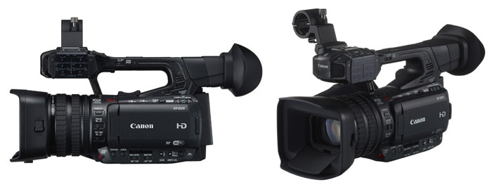 Камкодеры Canon XF205 и XF200: профессиональное качество в компактном дизайне на выставке NAB Show 2014