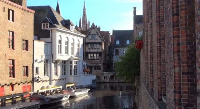 Виртуальная прогулка по Бельгии на YouTube 3D