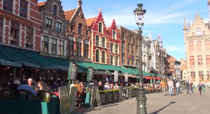 Виртуальная прогулка по Бельгии на YouTube 3D