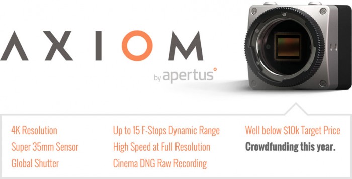 Axiom Beta: самая доступная 4K-камера от Apertus