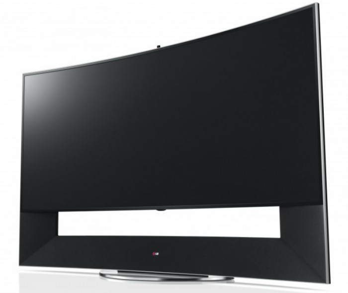Телевизор LG 105UC9 представленный на выставке CES 2014