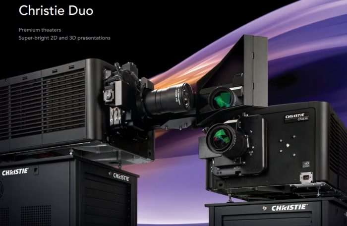 Лазерные проекционные 6P системы Christie Duo 
