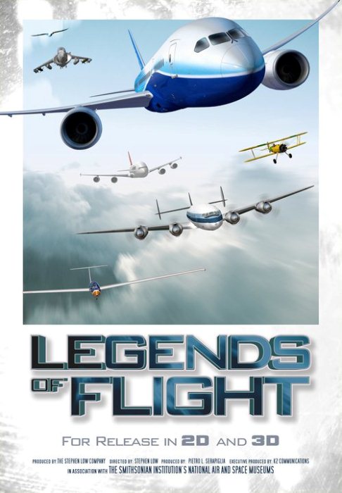 Легенды о полете (Legends of Flight) на YouTube 3D: неземные приключения в 44-минутной документалке