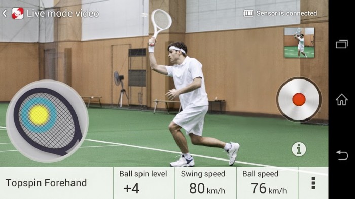 Sony Smart Tennis Sensor: новый уровень игры в теннис