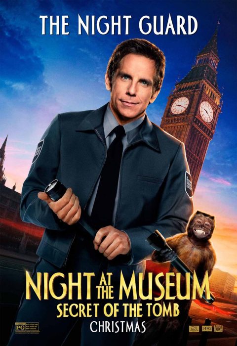 Бен Стиллер (Ben Stiller) в 3D-комедии «Ночь в музее: Секрет гробницы» (Night at the Museum: Secret of the Tomb)