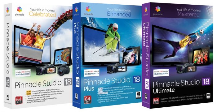 Corel Pinnacle Studio 18: отныне с поддержкой 4K/Ultra HD