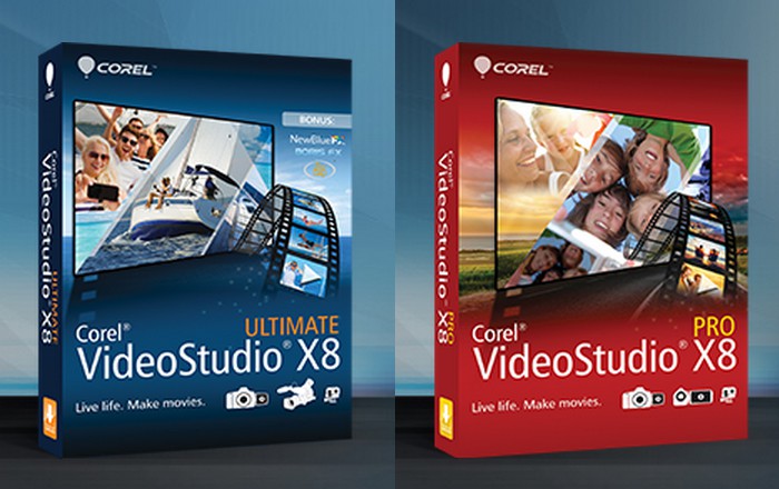 Corel VideoStudio Pro X8 и VideoStudio Ultimate X8