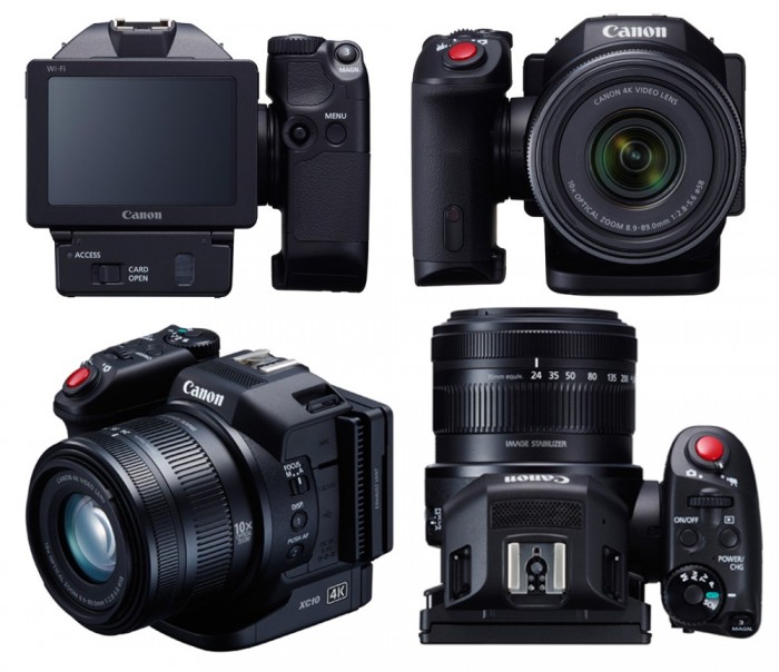 Canon XC10: недорогая 4K-видеокамера для профи с кодеком XF-AVC