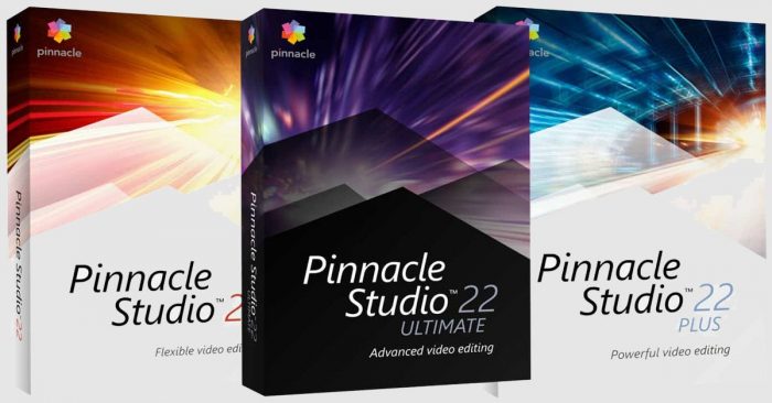 Версии Pinnacle Studio 22