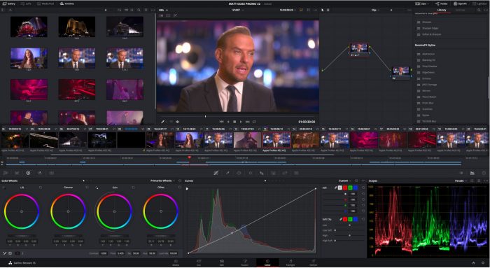 Color в DaVinci Resolve 16 