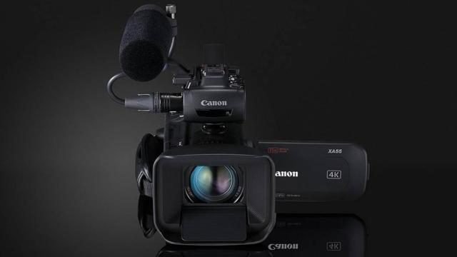 4K UHD камеры Canon XA55, XA50 и XA40