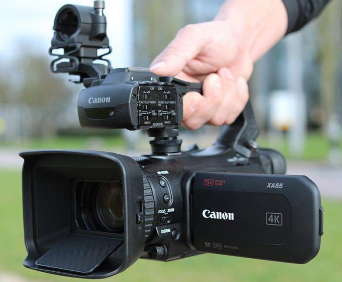 Профессиональная 4K камера Canon XA55