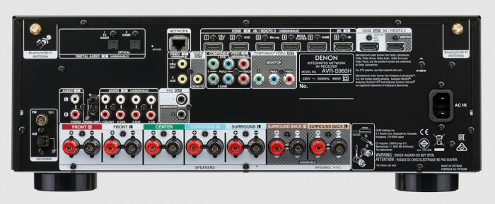 7.2-канальный AV-ресивер Denon AVR-S960H с поддержкой 8K