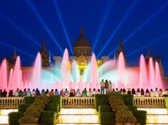 Волшебный фонтан Монжуика в Барселоне в 4K UHD 3D Волшебный фонтан Монжуика в Барселоне в 4K UHD 3D